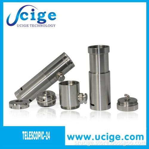Full Mechanical Mod Dry Herb Vaporizer, Telescope Big Vapor